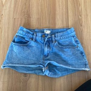 Billabong denim shorts